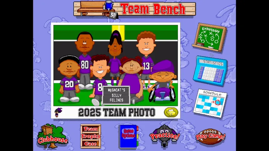 Скриншот 6 к игре Backyard Football '99