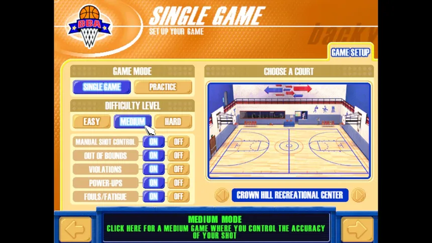 Скриншот 8 к игре Backyard Basketball '01