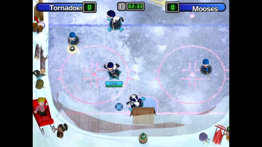 Скриншот 7 к игре Backyard Hockey '02