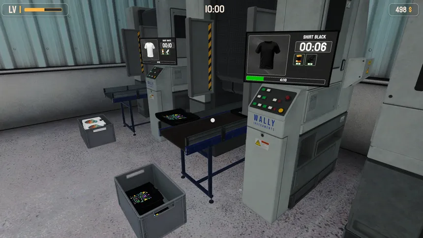 Скриншот 1 к игре Factory Simulator: Clothing & Outlet