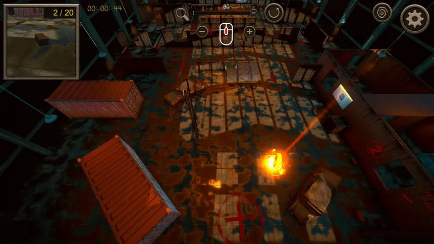Скриншот 2 к игре Hidden Storehouse Top-Down 3D
