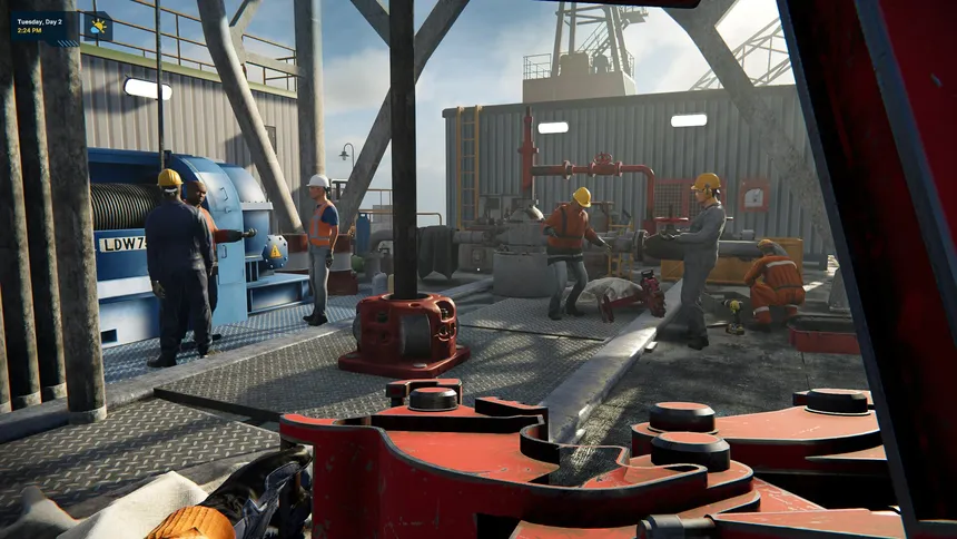 Скриншот 3 к игре Oil Rig Simulator