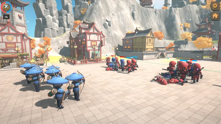Скриншот 2 к игре Ninja Wars: Battle Simulator