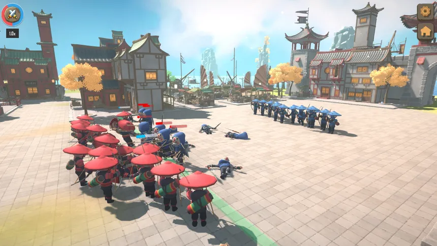 Скриншот 3 к игре Ninja Wars: Battle Simulator