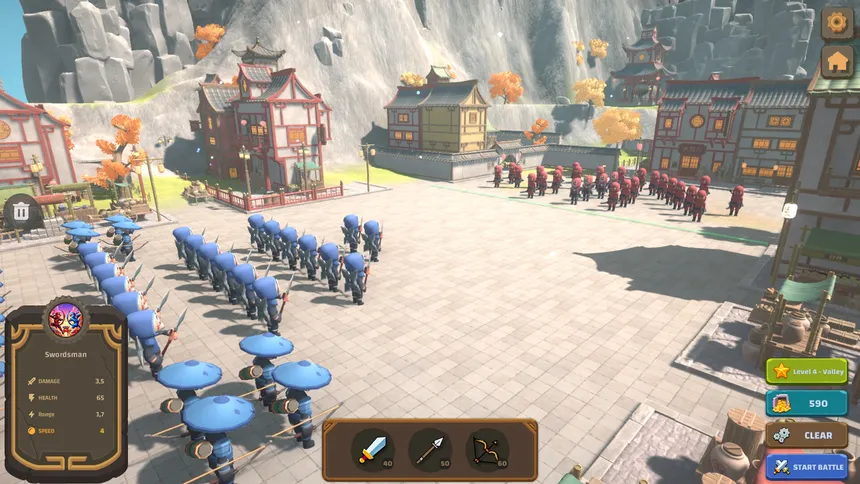 Скриншот 4 к игре Ninja Wars: Battle Simulator