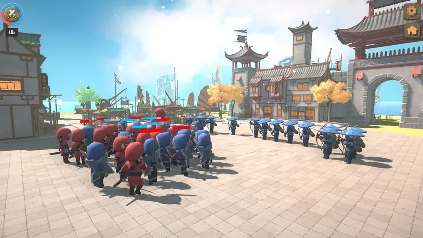Скриншот 6 к игре Ninja Wars: Battle Simulator