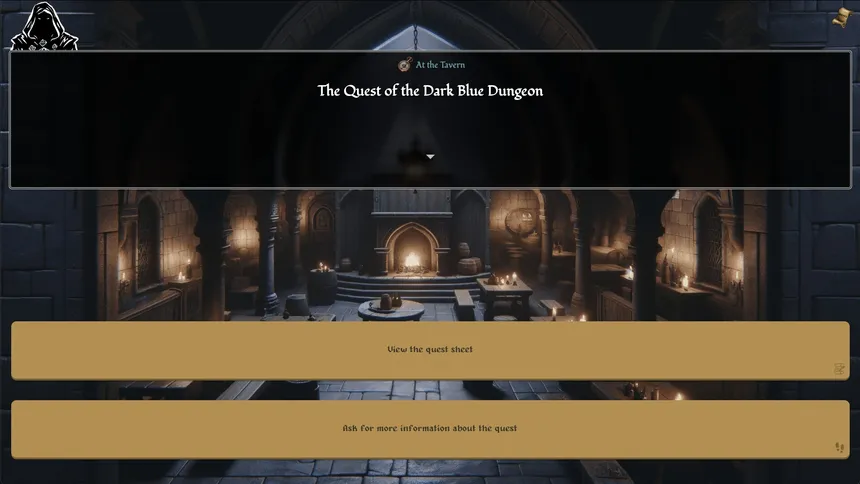 Скриншот 1 к игре Dark Blue Dungeon