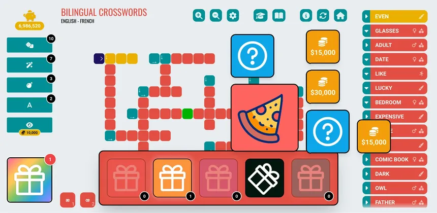 Скриншот 3 к игре Bilingual Crosswords