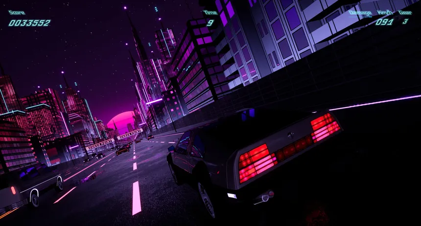 Скриншот 1 к игре Neon Highways