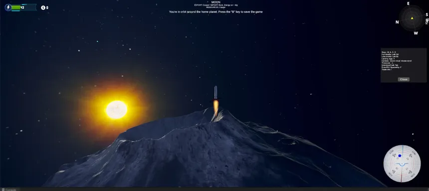 Скриншот 1 к игре Rocket Simulator