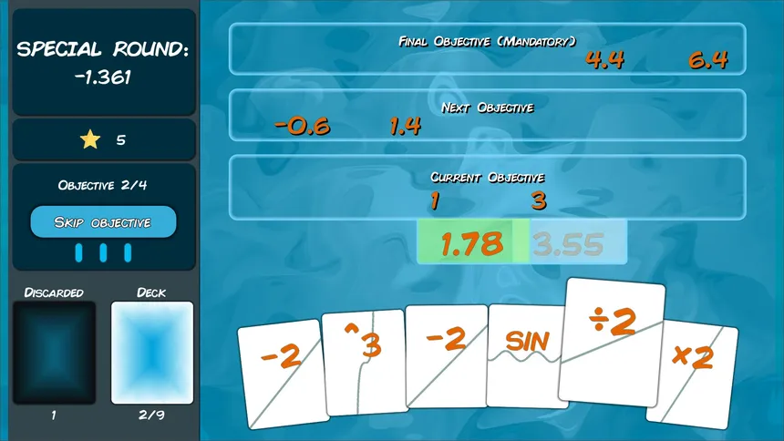 Скриншот 1 к игре RogueMath