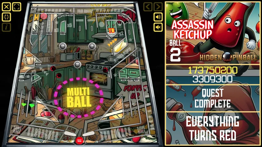 Скриншот 4 к игре Hidden Pinball