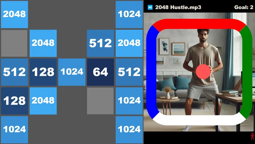 Скриншот 2 к игре Active 2048 Body Control