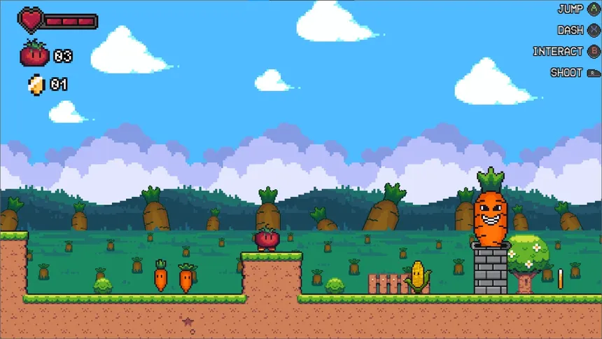 Скриншот 2 к игре Mr Tomato Adventures