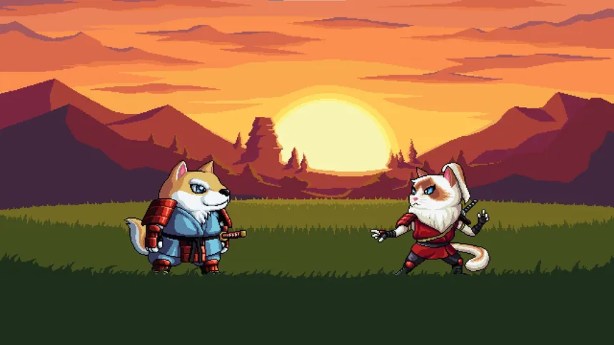 Скриншот 2 к игре Samurai Shiba