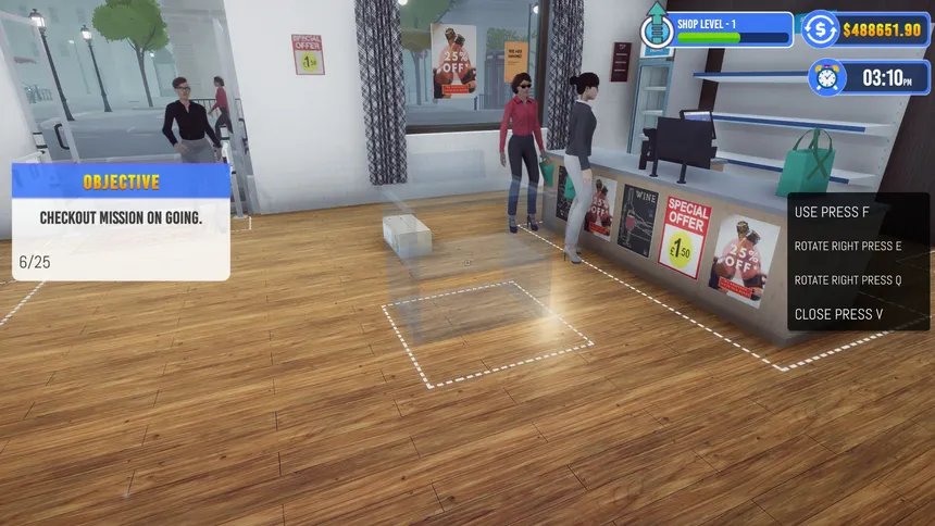 Скриншот 3 к игре Liquor And Wine Shop Simulator - Store Simulator