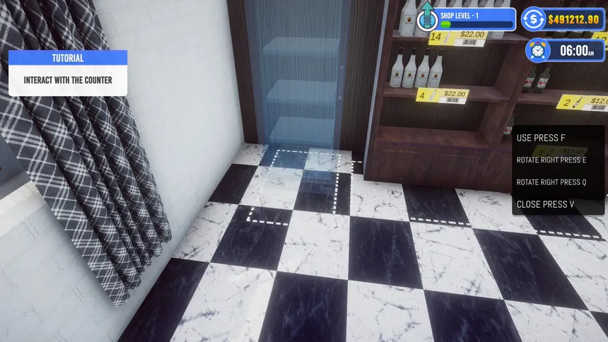 Скриншот 8 к игре Liquor And Wine Shop Simulator - Store Simulator
