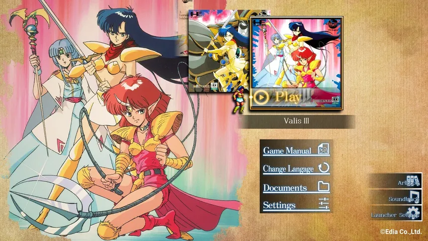 Скриншот 3 к игре Valis: The Fantasm Soldier Collection Launcher