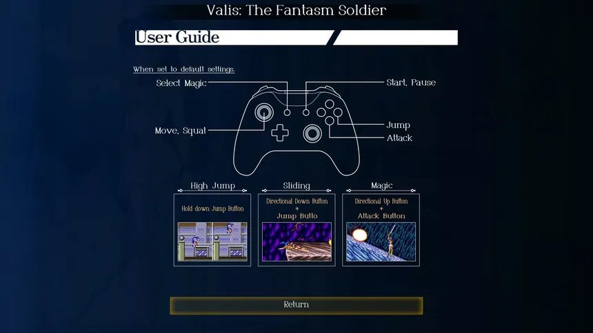 Скриншот 5 к игре Valis: The Fantasm Soldier Collection Launcher