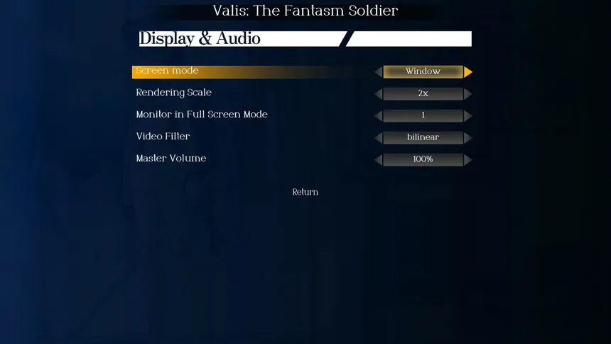 Скриншот 6 к игре Valis: The Fantasm Soldier Collection Launcher