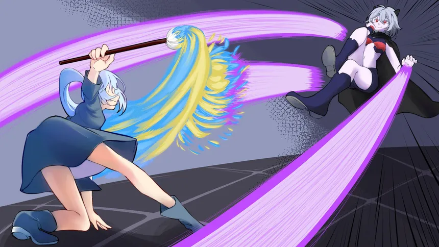 Скриншот 1 к игре 画笔勇者 | Paintbrush Warrior