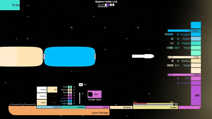 Скриншот 1 к игре Space Hotel Ltd