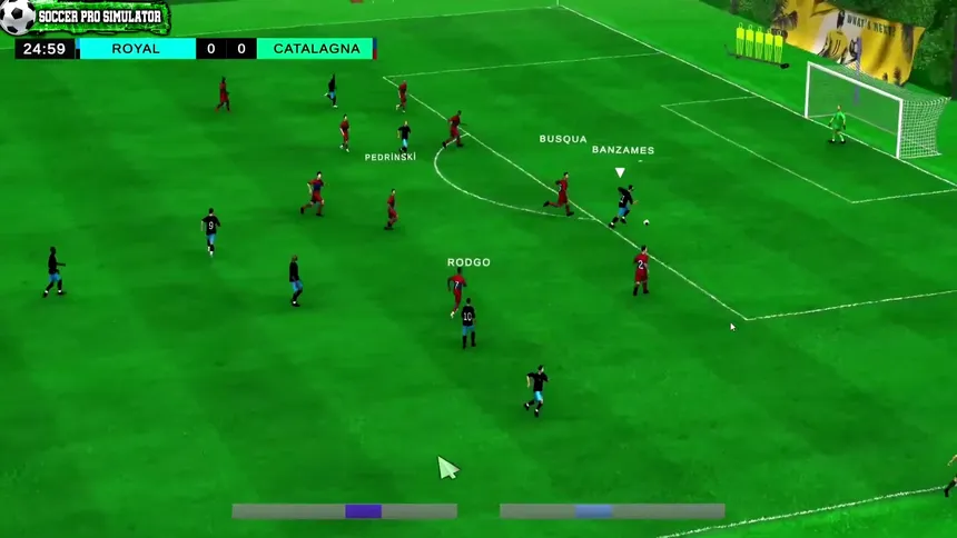 Скриншот 1 к игре Soccer Pro Simulator