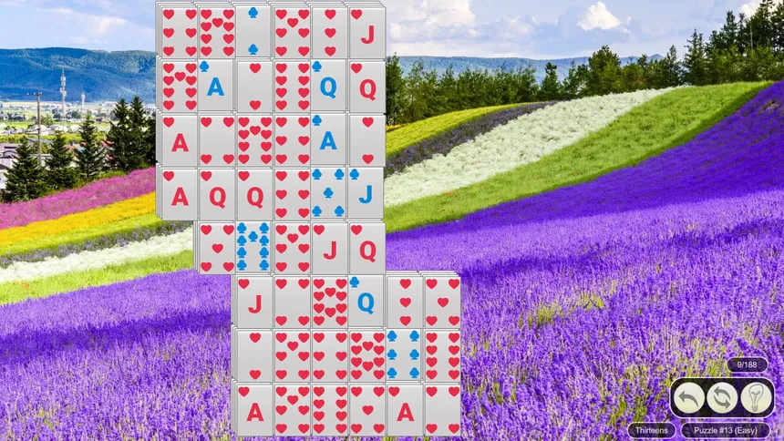 Скриншот 4 к игре Solitaire Flowerscapes