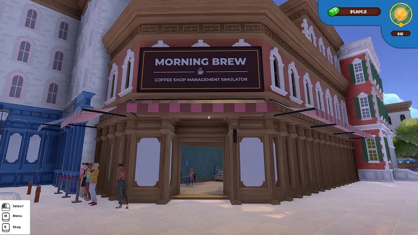 Скриншот 3 к игре Morning Brew: Coffee Shop Management Simulator