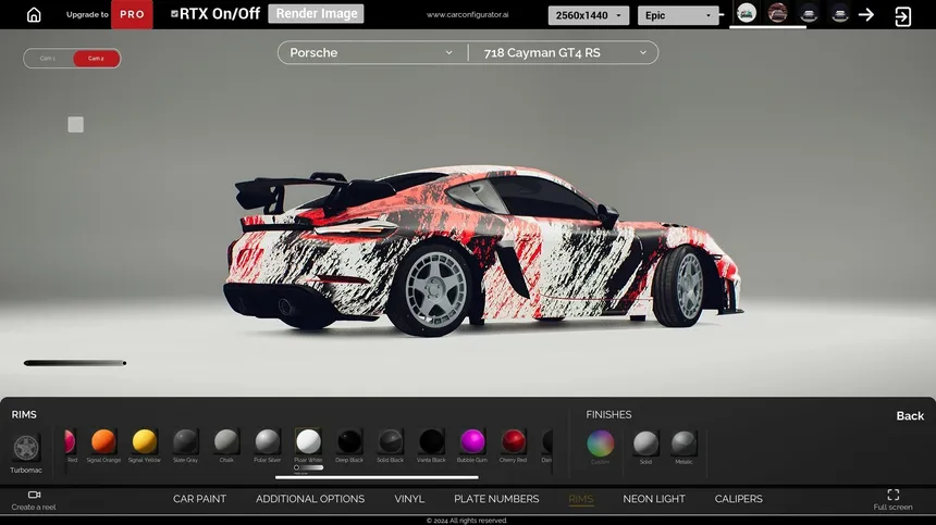 Скриншот 8 к игре Realistic 3D Car Configurator