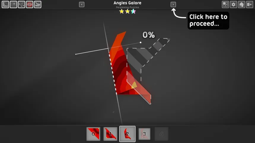Скриншот 4 к игре Paper 2 - Origami Refolded