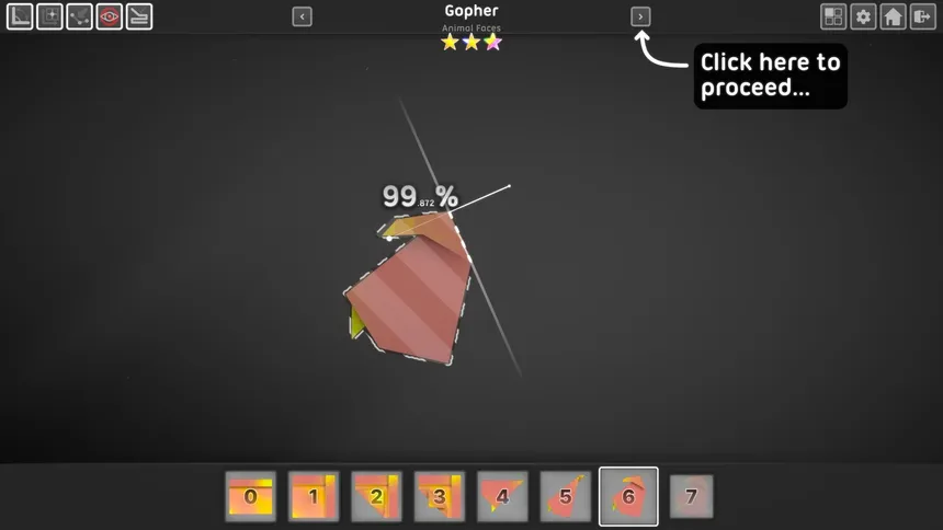 Скриншот 6 к игре Paper 2 - Origami Refolded