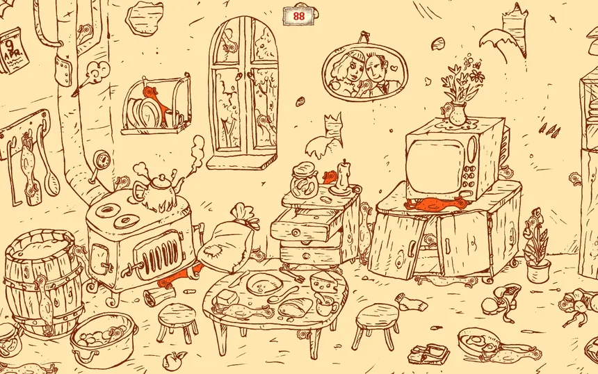 Скриншот 6 к игре 100 Find Kitties: Kitty house II