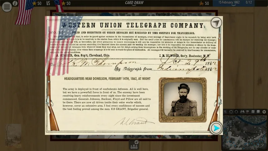 Скриншот 1 к игре SGS Battle For: Fort Donelson