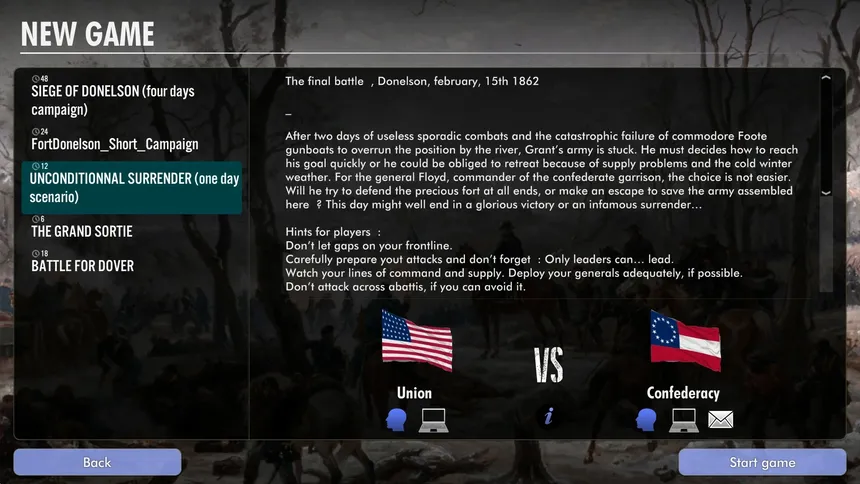 Скриншот 4 к игре SGS Battle For: Fort Donelson