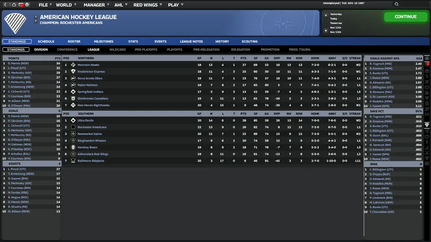 Скриншот 8 к игре Franchise Hockey Manager 11
