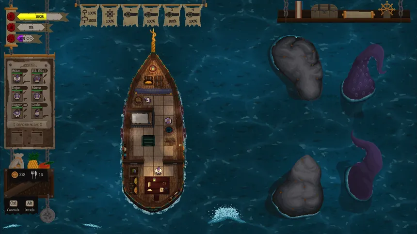 Скриншот 6 к игре Red Rogue Sea