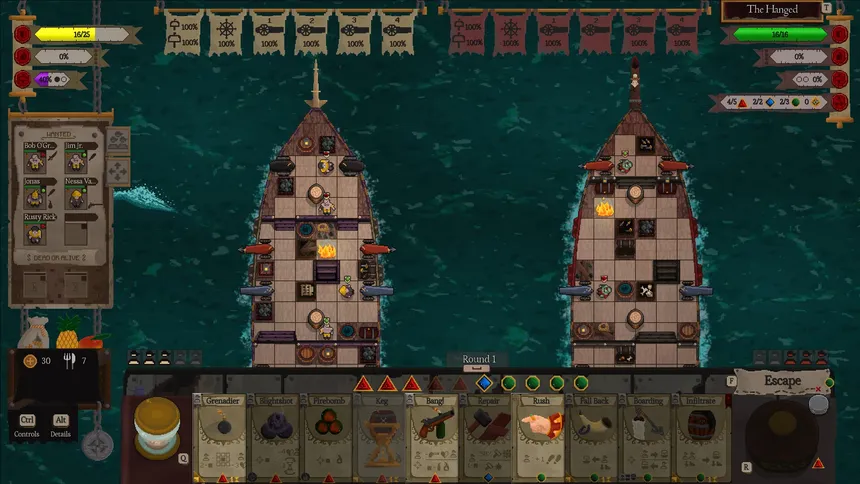 Скриншот 8 к игре Red Rogue Sea