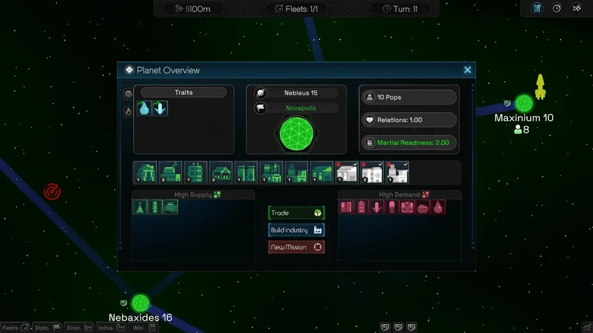Скриншот 1 к игре Orbit Economica