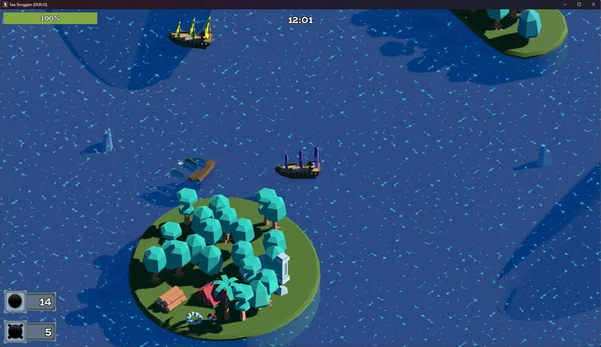 Скриншот 3 к игре Sea Struggles