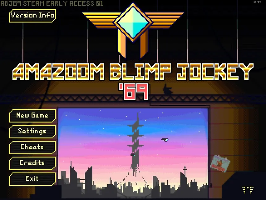 Скриншот 1 к игре Amazoom Blimp Jockey '69