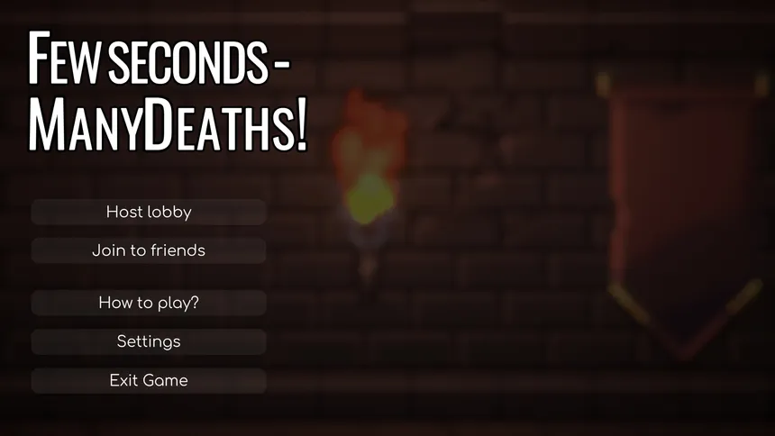 Скриншот 1 к игре Few Seconds - Many Deaths!