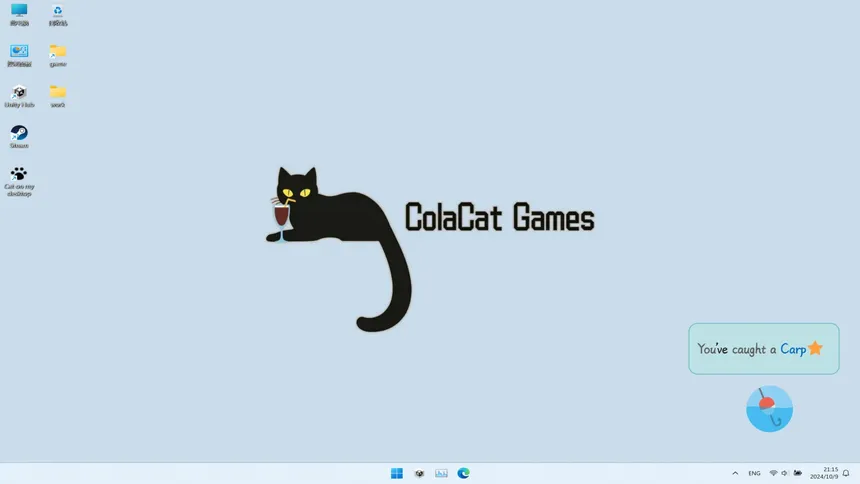 Скриншот 2 к игре Fishing On My Desktop
