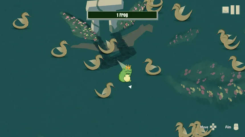 Скриншот 1 к игре Frogmageddon