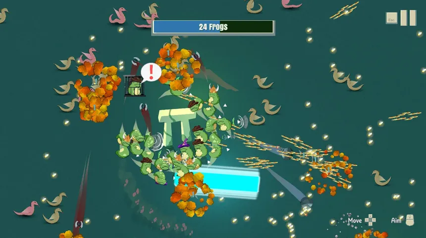 Скриншот 2 к игре Frogmageddon