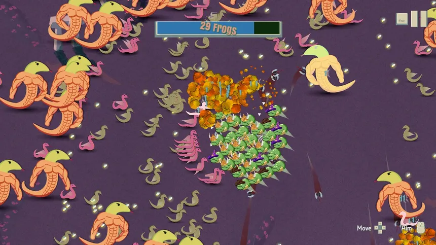 Скриншот 3 к игре Frogmageddon