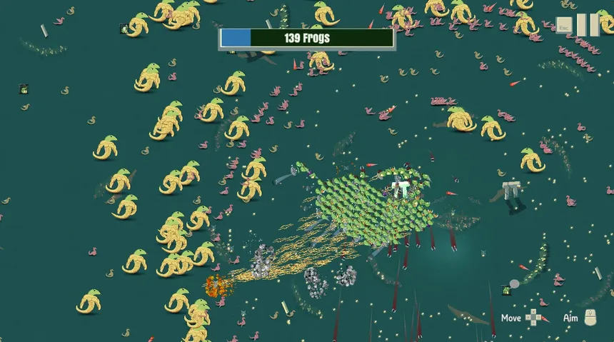 Скриншот 4 к игре Frogmageddon
