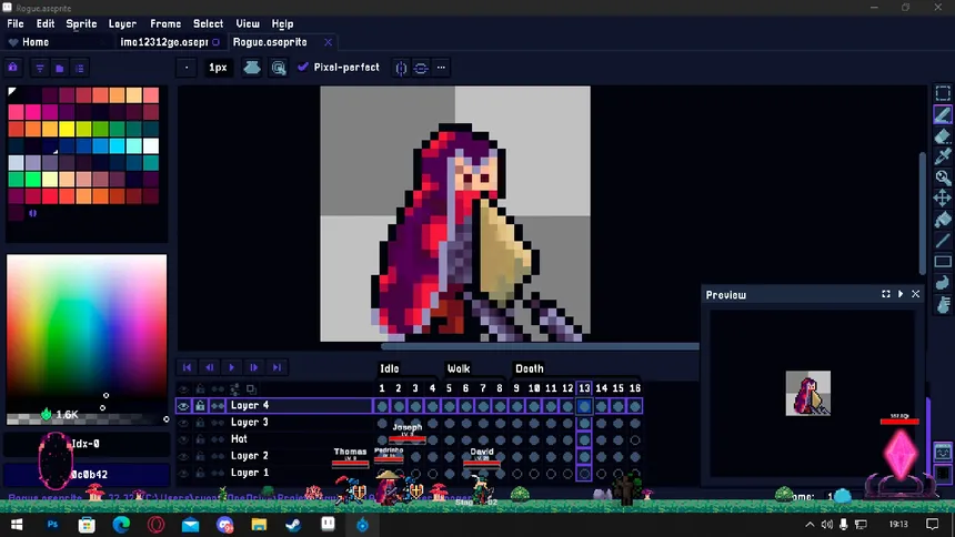Скриншот 6 к игре Pixel Quest: Guild