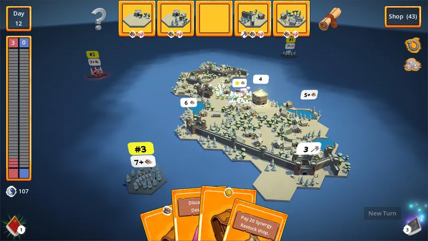 Скриншот 2 к игре Kingdom of Cards and Tiles