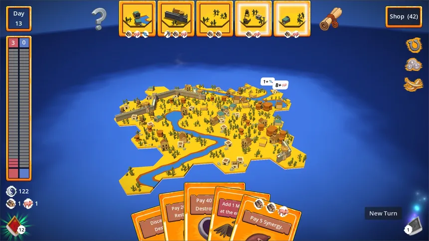 Скриншот 3 к игре Kingdom of Cards and Tiles